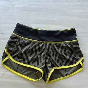 Lululemon 2.5 inch lined SPEED SHORTS